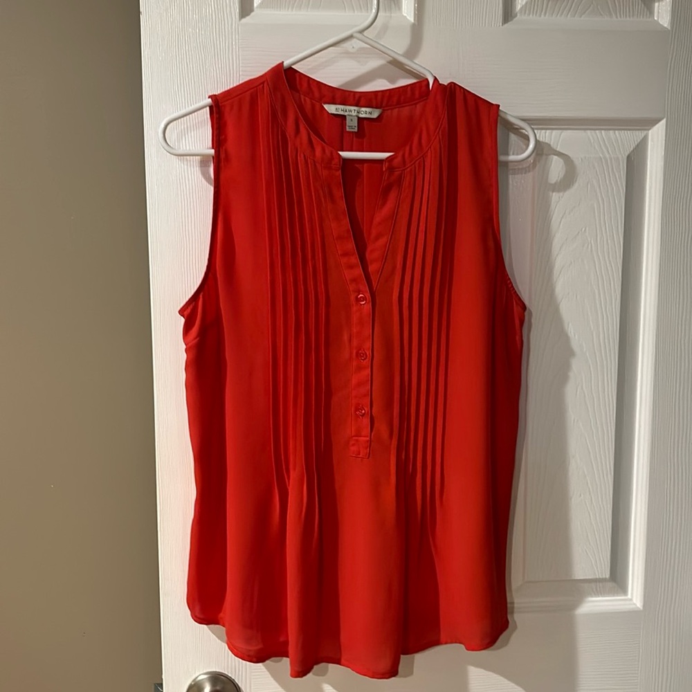 Sleeveless Summer Blouse